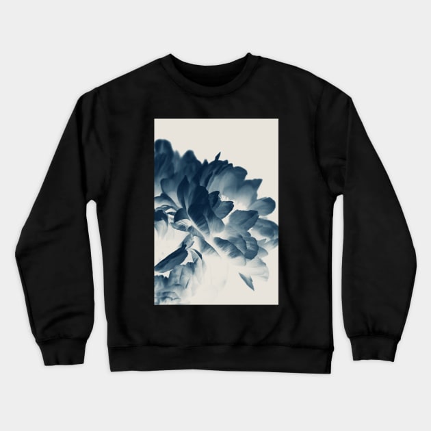 Blue Paeonia #3 Crewneck Sweatshirt by ALICIABOCK